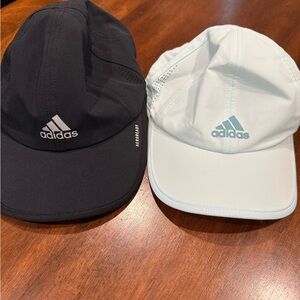 Adidas Aeroready Black and Light Blue/Mint Green Caps